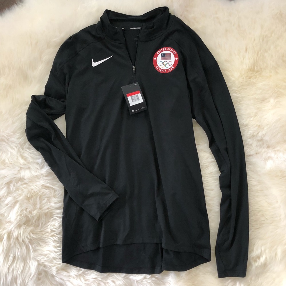 NWT Nike Team USA men’s quarter zip Olympic